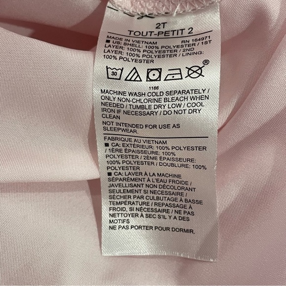 Janie and Jack Ombre Tiered Tulle Skirt Ballet Twirl Formal Holiday Trip Pink 2T - Picture 13 of 13